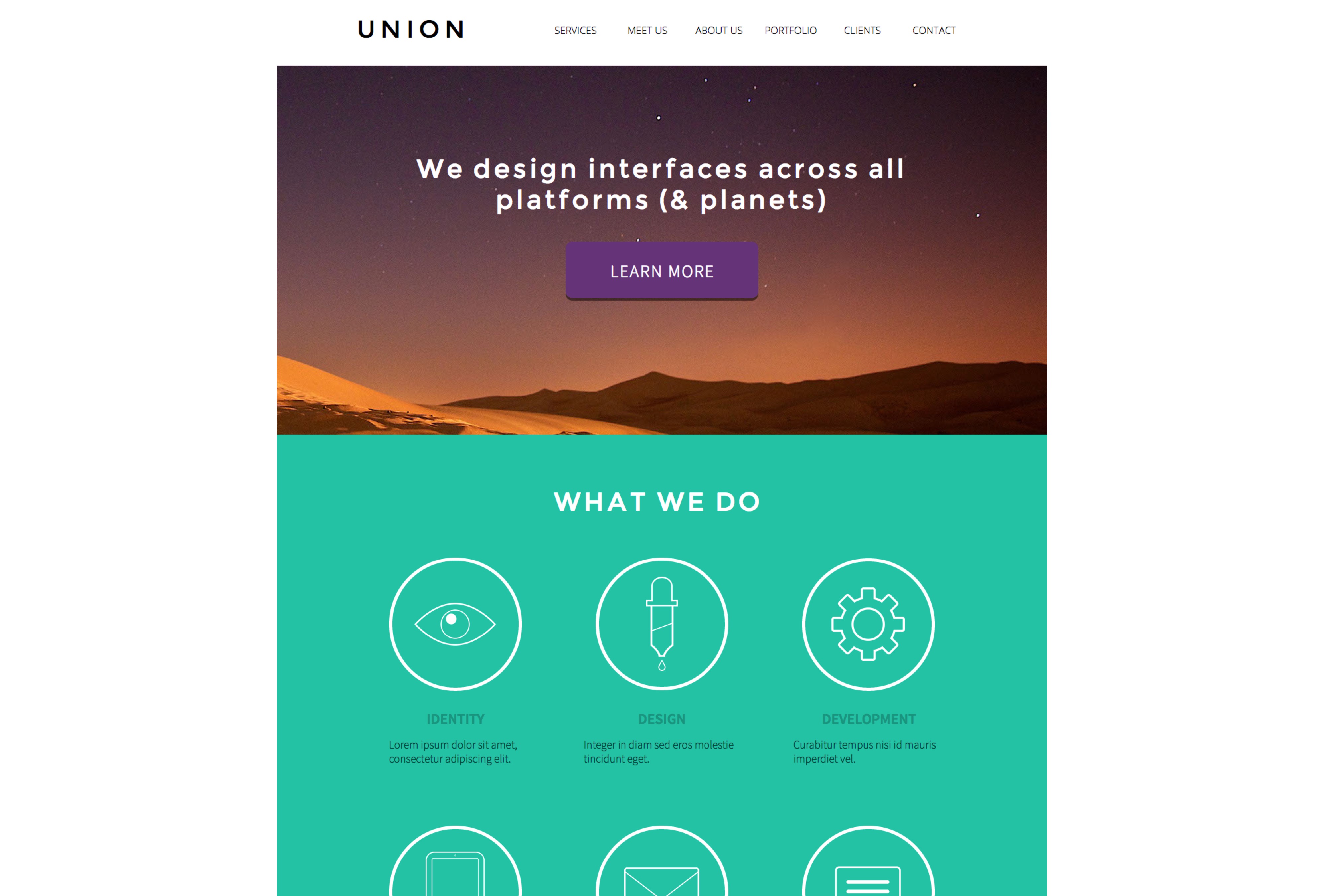 Onepage Union