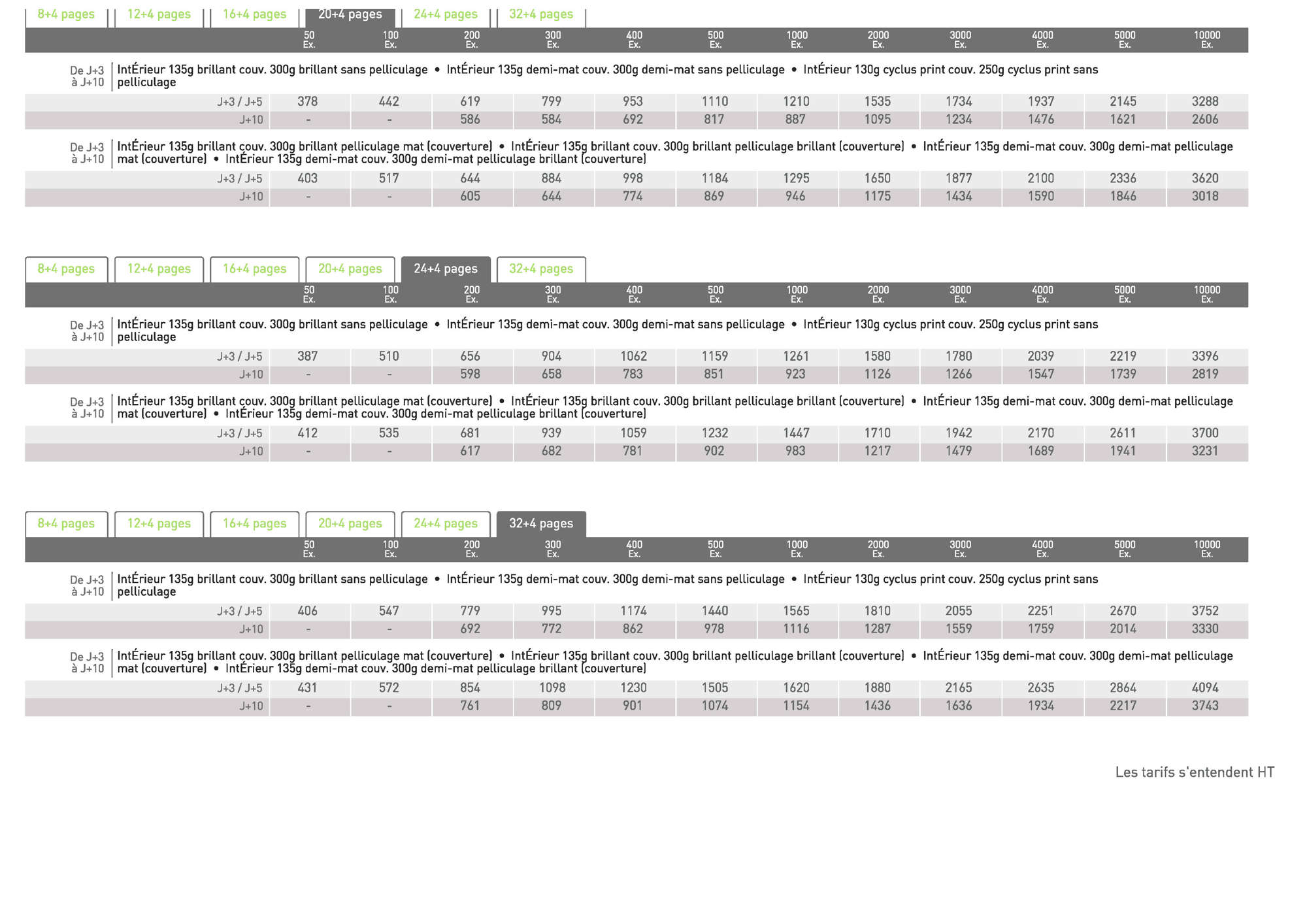 BROCHURE 10,5x21 2 points metal avec couv 2
