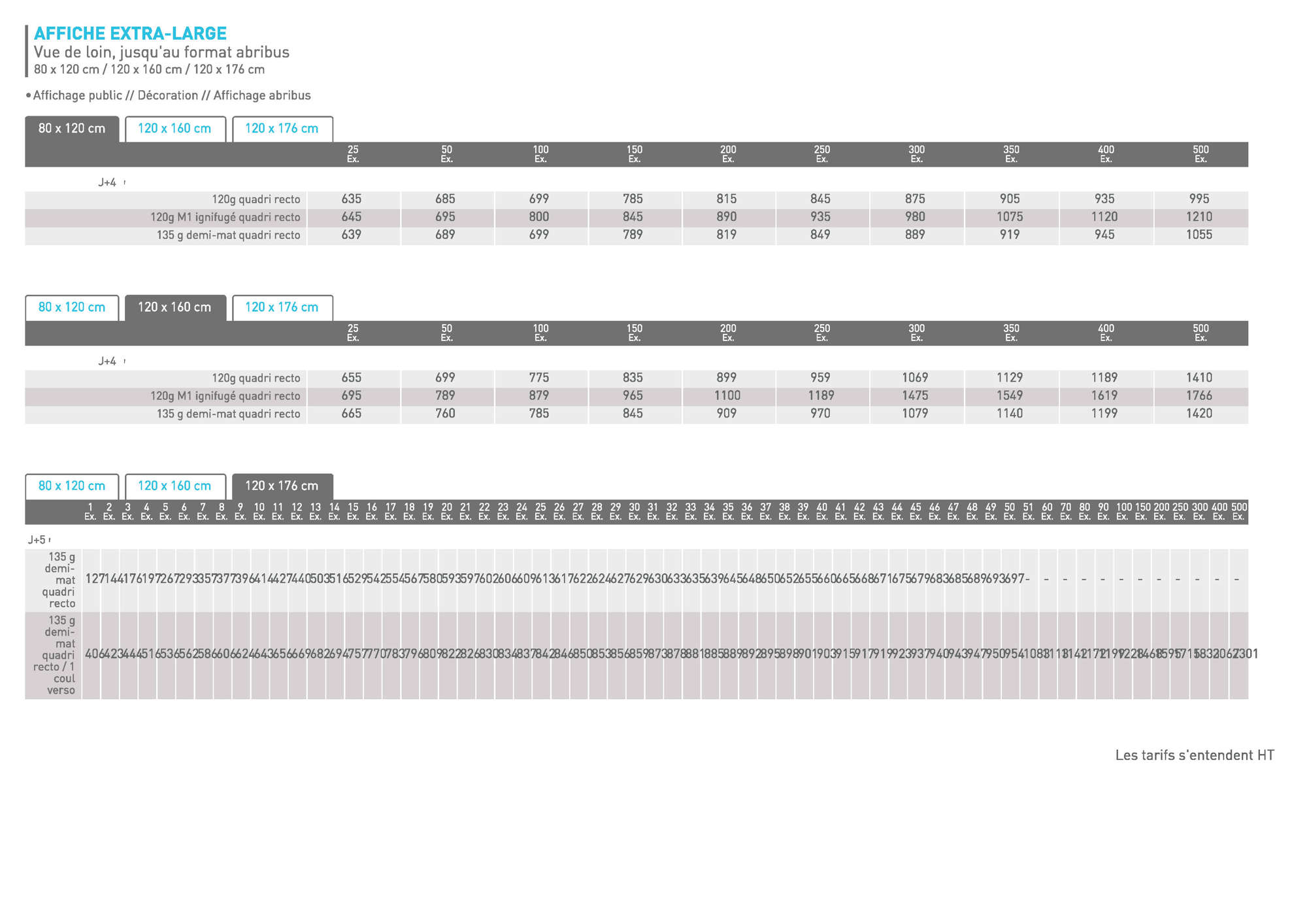 AFFICHE Extra large 1